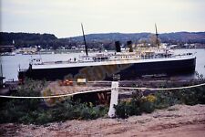 Vtg 1980 Train Slide SS City of Milwaukee Railroad Car Ferry X7E084 picture