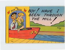 Postcard Boy Have I Been Through The Mill, with Lovers Comic Art Print picture