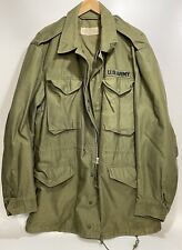 Army Field Jacket Coat Cold Weather Military OG-107 Vintage Olive Shade Green picture