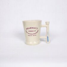 Claritin Pharmacist Mortar & Pestle Advertising Cup Coffee Mug Vintage USA 14oz picture