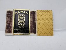 Vintage Matchbook Cover - Hawaii Tobaccos Ala Moana & Pearlridge HI Matchbox picture