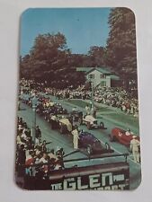 chrome postcard Grand Prix Road Race  Watkins Glen NY,finger Lakes Region  picture