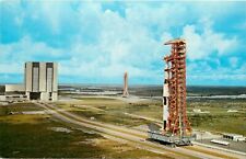 John F Kennedy Space Center NASA Florida Postcard picture