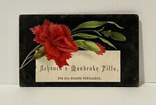 Schenck's Mandrake Pills For All Bilious Complaints Victorian Trade Card picture