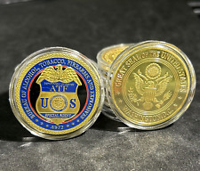ATF BUREAU OF ALCOHOL TOBACCO & FIREARMS Challenge Coin New picture