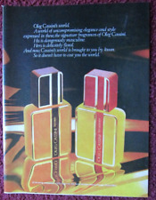 1982 JOVAN OLEG CASSINI Cologne Perfume Fragrance Print Ad ~ Men & Women Bottles picture