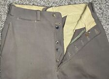 1920s Antique WWI Surplus Trouser Pant Army Uniform IL Military Stores 20s Wool picture