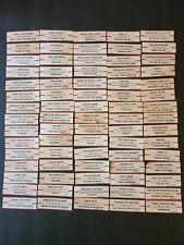 Lot 75~Vintage OLDIES 1950's & 1960's Jukebox Title Strips~RAY CHARLES & More picture