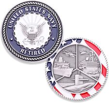 United States Navy Retired Service Coin picture
