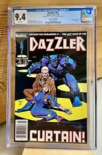 Marvel- Dazzler #42 (1986) CGC 9.4 RARE DOUBLE COVER- Newsstand Final Issue LPR picture