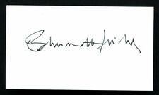 Edmond H. Fischer signed autograph 2x3.5 cut Nobel Laureate 1992 Medicine N31 picture