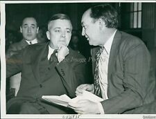 1938 Atty Wm Stewart Defends Engineer James Matter For Murder Courts 6X8 Photo picture