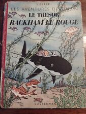 Tintin Le Trésor De Rackham Le Rouge Édition 1950 picture