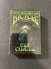 BICYCLE CALL OF CTHULHU rare Playing Card deck NEW/SEALED Albino Dragon picture