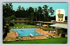 Ocala FL-Florida, Holiday Inn, Pool, Advertisement, Vintage c1972 Postcard picture