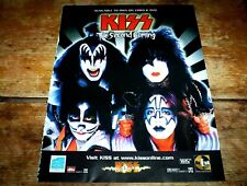 KISS ( THE SECOND COMING ) ORIG 1998 U.K. magazine PROMO video / DVD Ad NM- picture