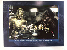 C3P0 Strategy- Chewbacca Playing Dejarik Star Wars A New Hope Mini Poster 8.5x11 picture