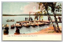 Salem NH Canobie Lake Park The Boat Landing c.1906 Undivided Back Postcard picture