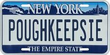 Poughkeepsie New York Metal License Plate picture