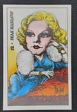 Jean Harlow Italian Trading Card 1971 Once Upon a Time Hollywood picture