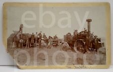 1900's Madison South Dakota SD Occupational Farming Tractor Cabinet Photo Vtg picture