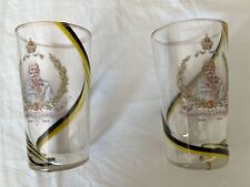 lot of 2 glasses from zur erinnerung an das 60 jahr regierungs jubilaum1848-1908 picture