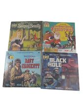 Lot of 4 Disney See Hear Read Along Books and Records Walt Disney’s Stories picture