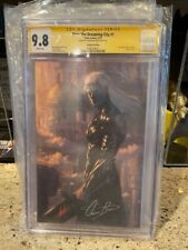 ELRIC the DREAMING CITY #1 Bartling Signed VIRGIN MEGACON Variant - CGC SS 9.8 picture