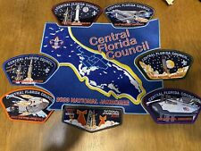 Mint 2023 National Jamboree 8 Piece JSP Set Central Florida Council Space picture