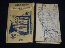 1974 WALLOWA COUNTY OREGON PITTMON MAP W/ ENVELOPE - J 8745 picture