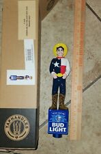 BUD LIGHT BEER TAP HANDLE TEXAS EDITION BIG TEX TEXAS STATE FAIR VHTF picture