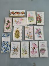 Vtg Happy Birthday greeting  cards- 1950's  --13 different designs picture
