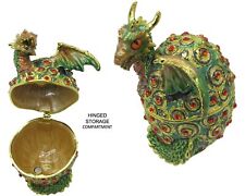 RUCINNI Hatching Dragon Jeweled Trinket Box picture