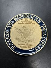 2000 Success Republican Principles Convention, Phil., Token, Medal, Lincoln picture