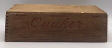 Vintage Quaker | Neufchatel Cheese Box | 3 lb | Rustic | Wooden | Empty picture