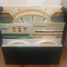 Cyclo Teacher  World Book Encyclopedia Learning Aid + Case Homeschool Study 1964 picture