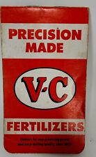 Pocket Notebook Advertising 1950s Precision Made V-C Fertilizers Ephemera Tifton picture