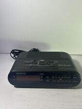 Sony Dream Machine ICF-C243 Black Alarm Clock-AM/FM-Corded/Backup Tested picture