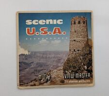 Vintage Sawyer View-Master Reels -Packet A 996 / Scenic USA with info booklet. picture