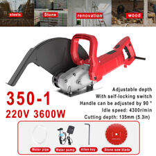 220V Electric Wall Chaser Grooving 135mm Machine Steel Cutting Slotting Concrete picture