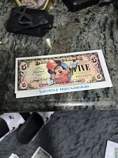 2008 Disney Dollar $5 Mickey Mouse Great Condition picture