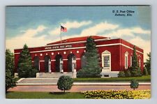 Auburn AL-Alabama, U.S. Post Office, Vintage Postcard picture