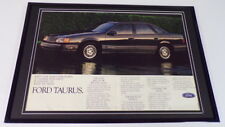 1985 Ford Taurus 12x18 Framed ORIGINAL Vintage Advertisin​g Display picture