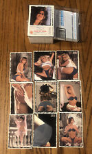 1994 HOT SHOTS DARE TO BARE COMPLETE 144 CARD SET UNSCRATCHED VG CONDITION RARE picture