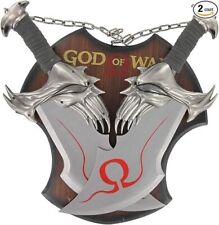 GOD OF WAR BLADES OF CHAOS KRATOS METAL COSPLAY TWIN BLADES REPLICA COLLECTIBLE picture