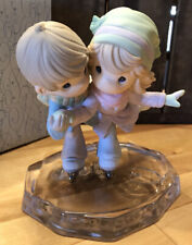 Precious Moments “Our Love Makes A Lasting Impression” 910065 - Skating Figures picture