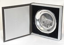 Sterling Silver Plate, Franklin Mint, “Brandywine Battlefield” 1976 James Wyeth picture