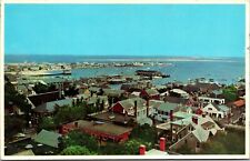 Vintage Postcard Aerial View Nantucket Massachusetts MA picture