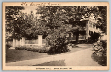 York Village, Maine - Coventry Hall, The Seall Home - Vintage Postcard - Posted picture