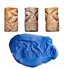 CERTIFIED AUTHENTIC Ancient Near East. Provincial Seal Akkadian Dear Lion Scene picture